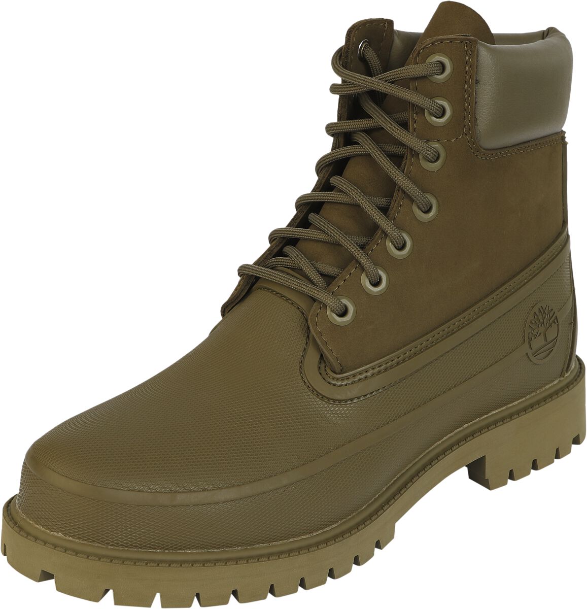 0196012832071 - Rubber Toe 6 Inch Remix Boot oliv in EU46