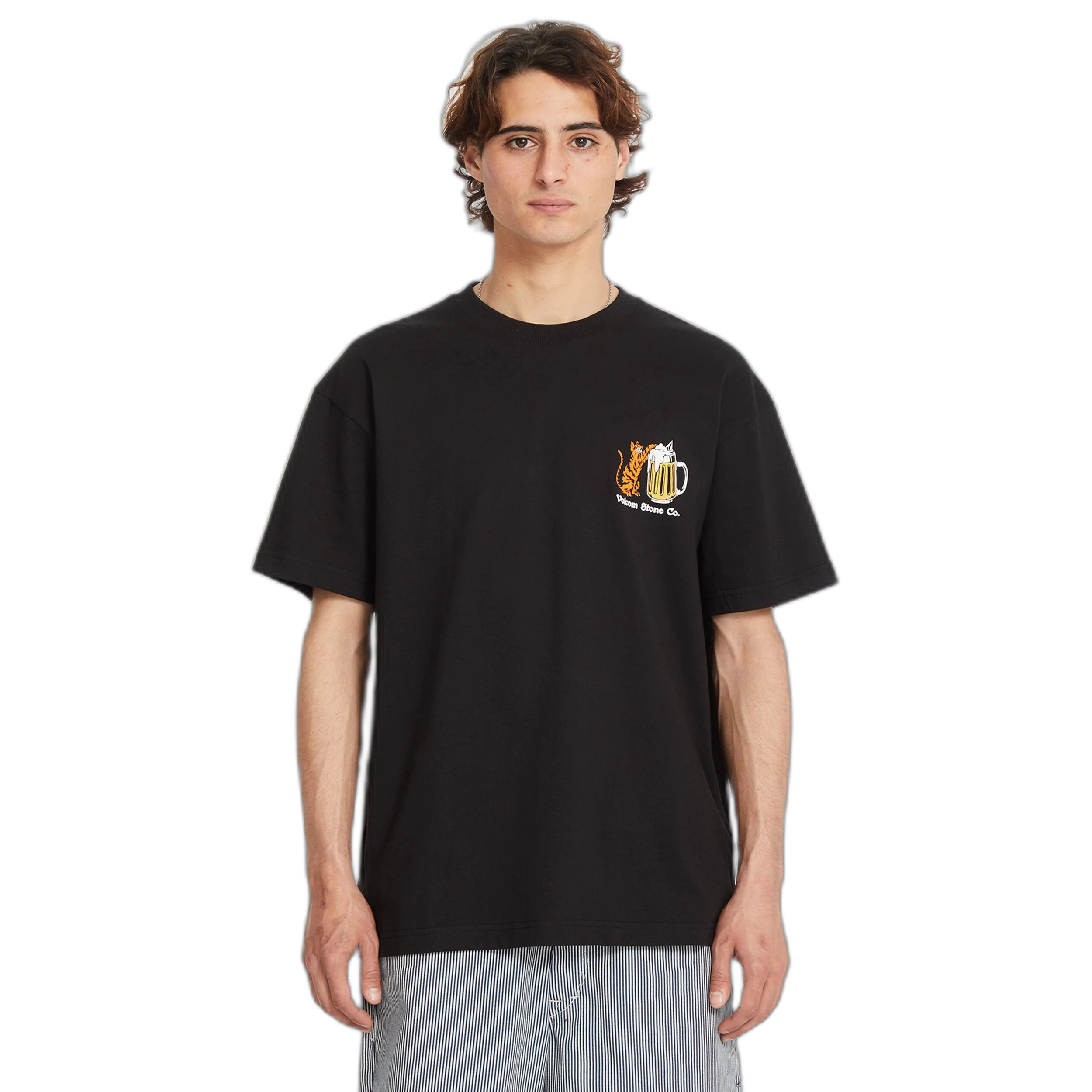 0196134973447 - T-Shirt Curious Cat 0196134973447 - T-Shirt Curious Cat