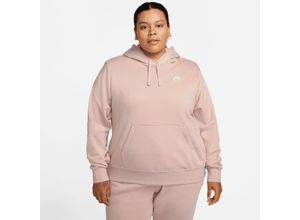 0196149904337 - Große Größen Kapuzensweatshirt pink Gr56 58