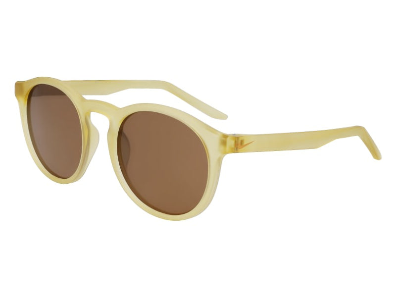 0196154779883 - Unisex NIKE SWERVE P FD1850 783 Sonnenbrillen Plastik Gold undurchsichtig Braun Rund Polarisiert 0196154779883 - Unisex NIKE SWERVE P FD1850 783 Sonnenbrillen Plastik Gold undurchsichtig Braun Rund Polarisiert