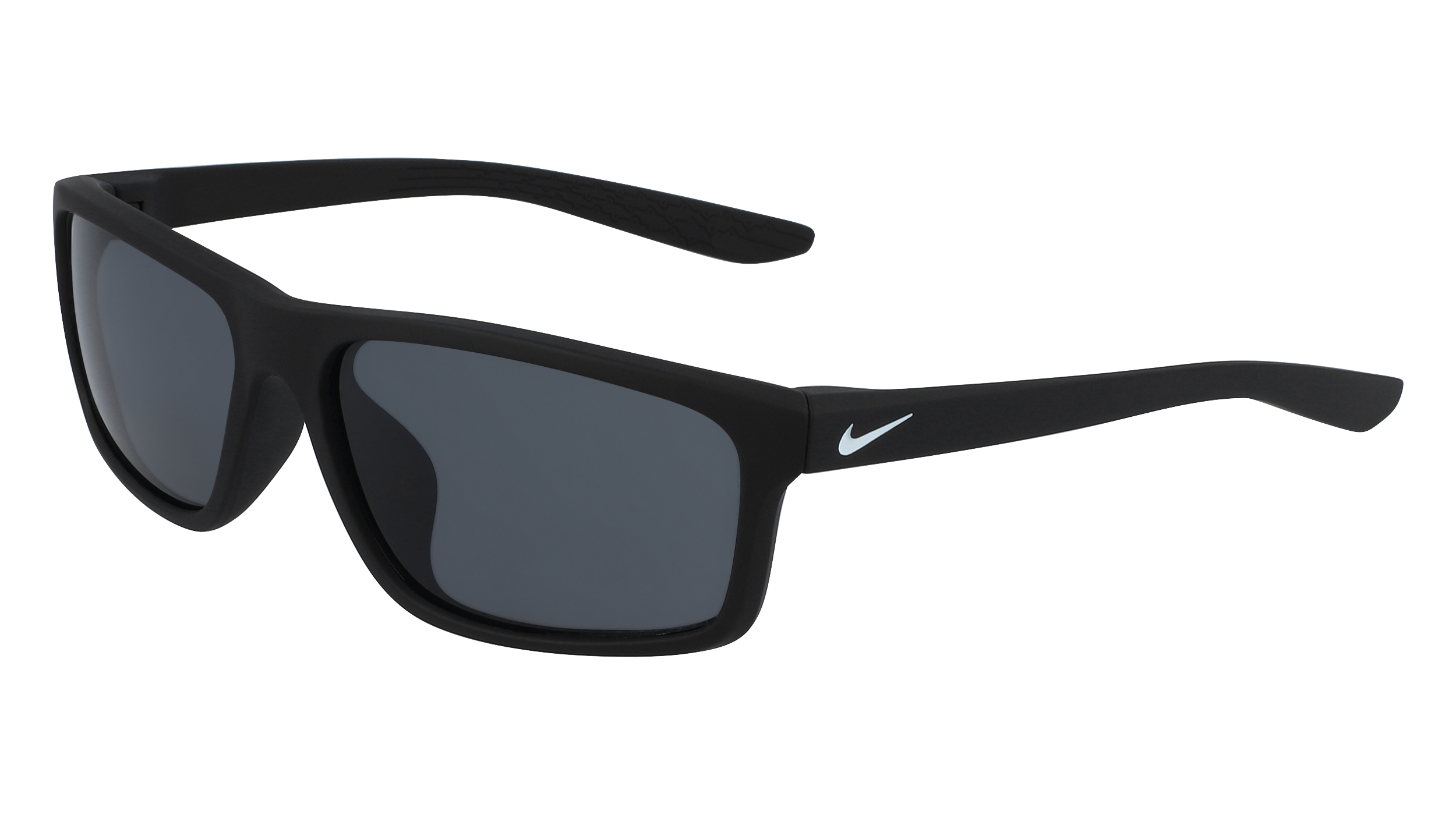0196156102726 - Unisex NIKE CHRONICLE FJ2216 010 Sonnenbrillen Plastik Schwarz-undurchsichtig Grau Quadratisch  Normal