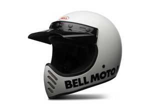 0196178034340 - Integralhelm BELL Moto-3 Classic Weiß