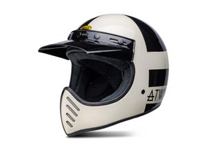 0196178034401 - Integralhelm BELL Moto-3 ATWLYD Orbit Weiß-Schwarz