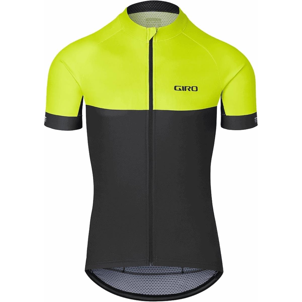 0196178035477 - Sommer Radtrikot Chrono Gelb Schwarz XL - Komfort und Leistung