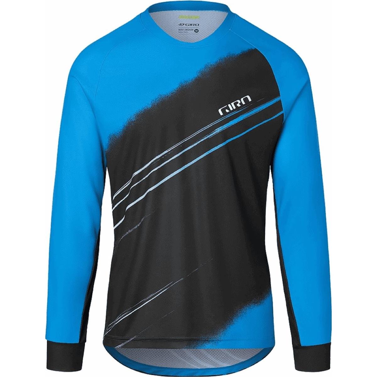 0196178035583 - Roust LS Atmungsaktives Langarmshirt Blau Anodisiert XXL