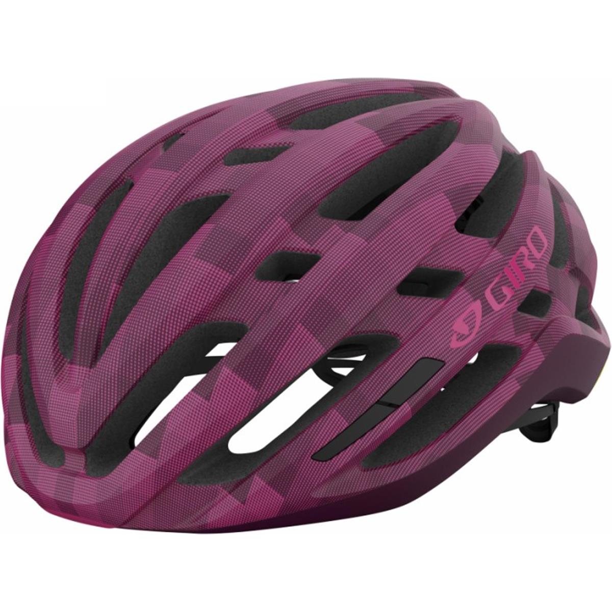 0196178176897 - Giro Agilis Mips Helm Rot Kirsche Matt Größe S (51-55 cm) - Stil und Leistung für Radfahrer