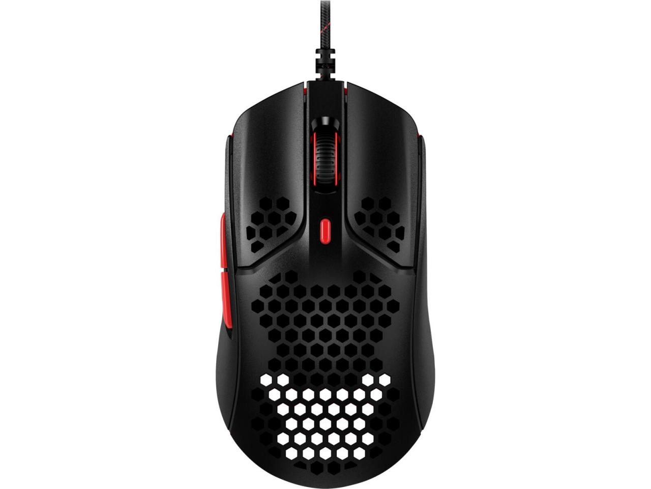 0196188046470 - HyperX Pulsefire Haste Gaming-Maus Kabelgebunden Optisch Schwarz Rot 6 Tasten 16000 dpi Beleuchtet 0196188046470 - HyperX Pulsefire Haste Gaming-Maus Kabelgebunden Optisch Schwarz Rot 6 Tasten 16000 dpi Beleuchtet