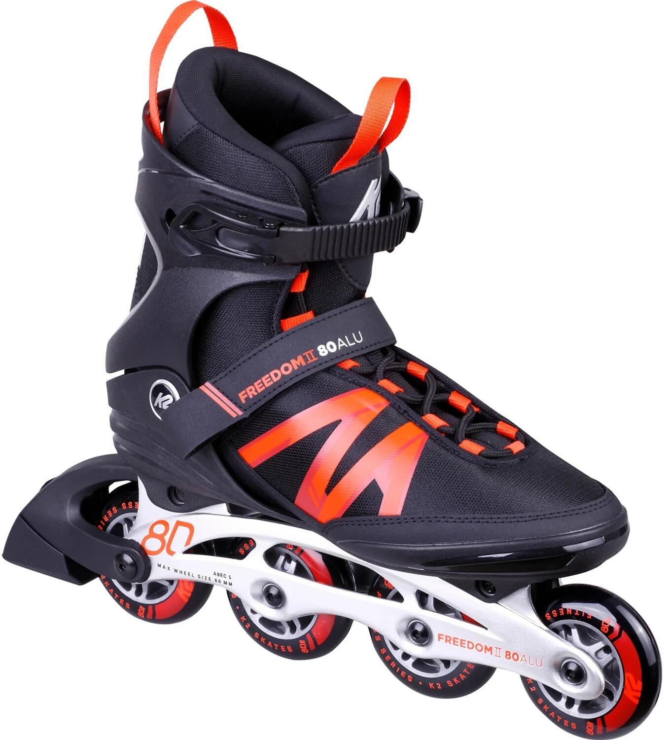 0196222100335 - K2 Freedom II Alu Man Inlineskate (Größe 420 (US=90) design)