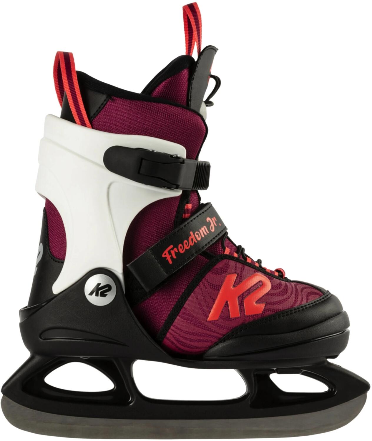 0196222124201 - K2 Freedom Ice Girl verstellbarer Schlittschuh (Größe 290 - 340 purple coral)