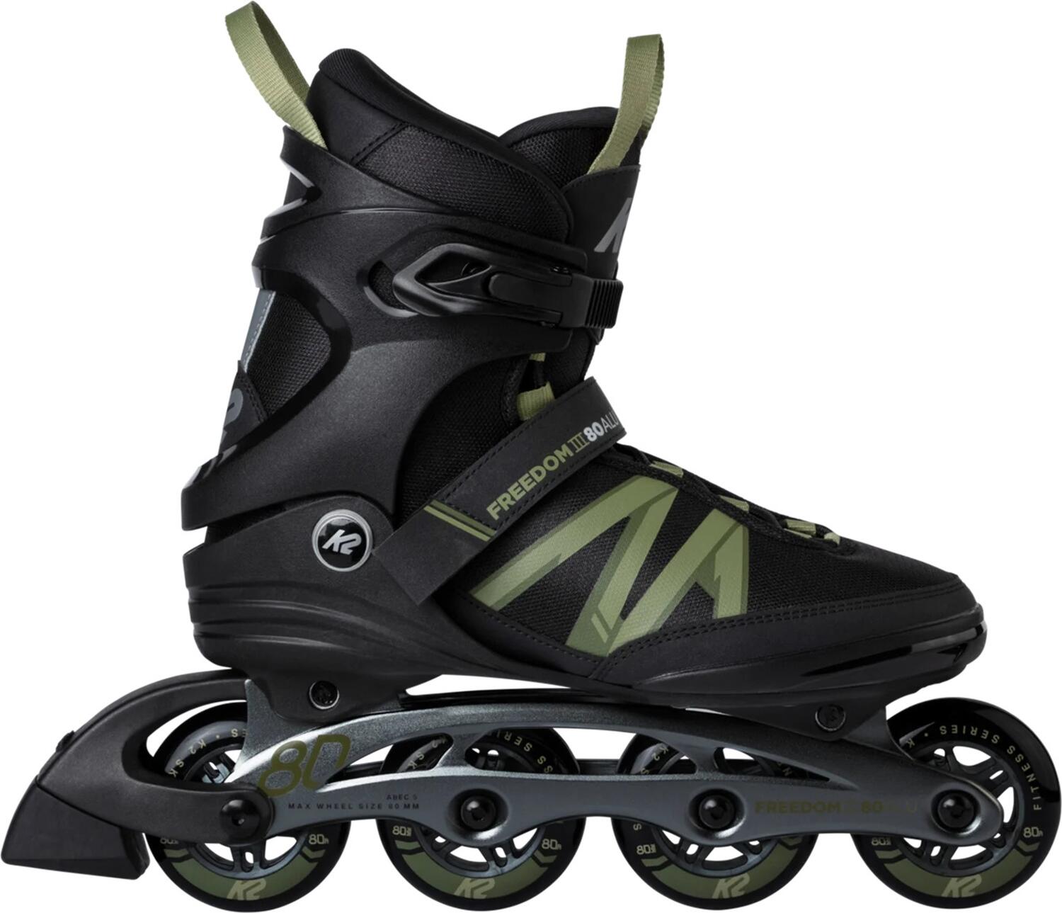 0196222156738 - K2 Freedom III 80 Alu Man Inlineskate (400 (US=75) design)