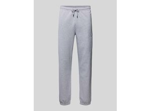 0196247667042 - Sweatpants mit Label-Stitching