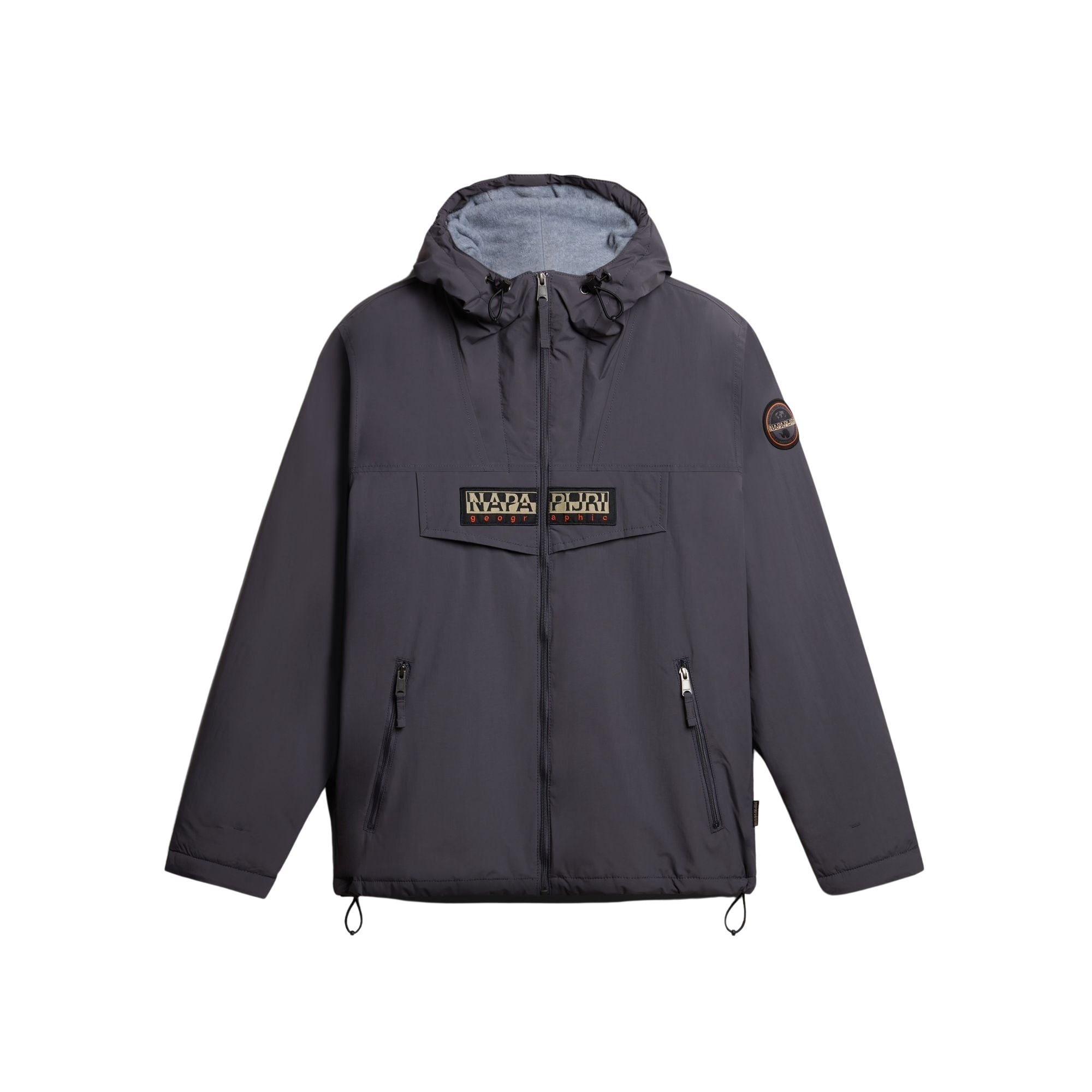 0196248869209 - - Rainforest Winter - Wasserabweisende isolierte Jacke in Dunkelgrau mit Reißverschluss