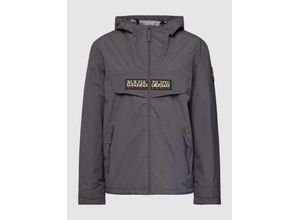 0196248869629 - Jacke mit Label-Stitching Modell RAINFOREST