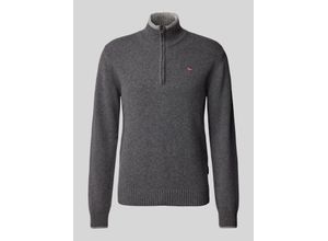 0196249806098 - Strickpullover mit Logo-Stitching Modell DAIN