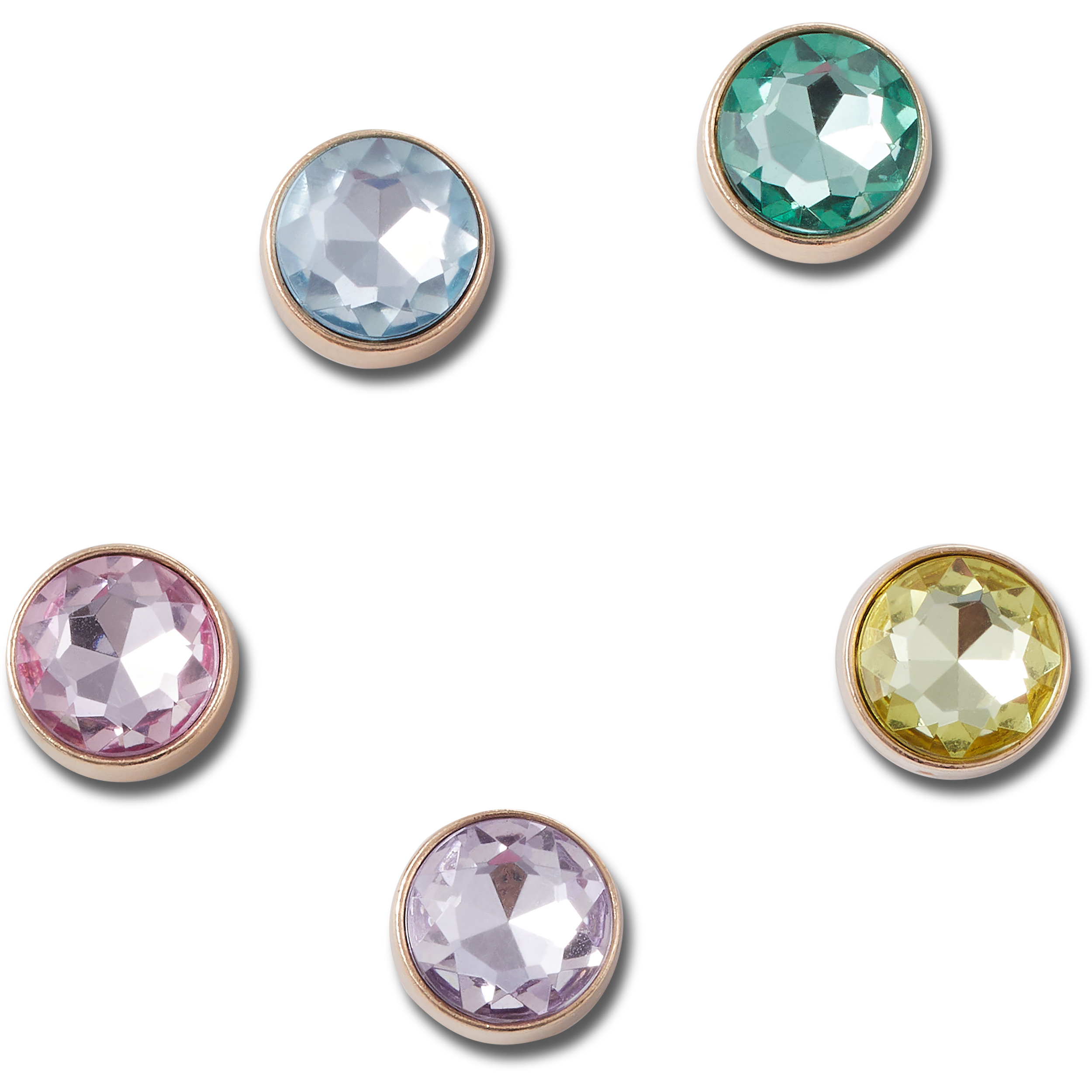 0196265278855 - Jibbitz Gold and Gem (x5) 0196265278855 - Jibbitz Gold and Gem (x5)
