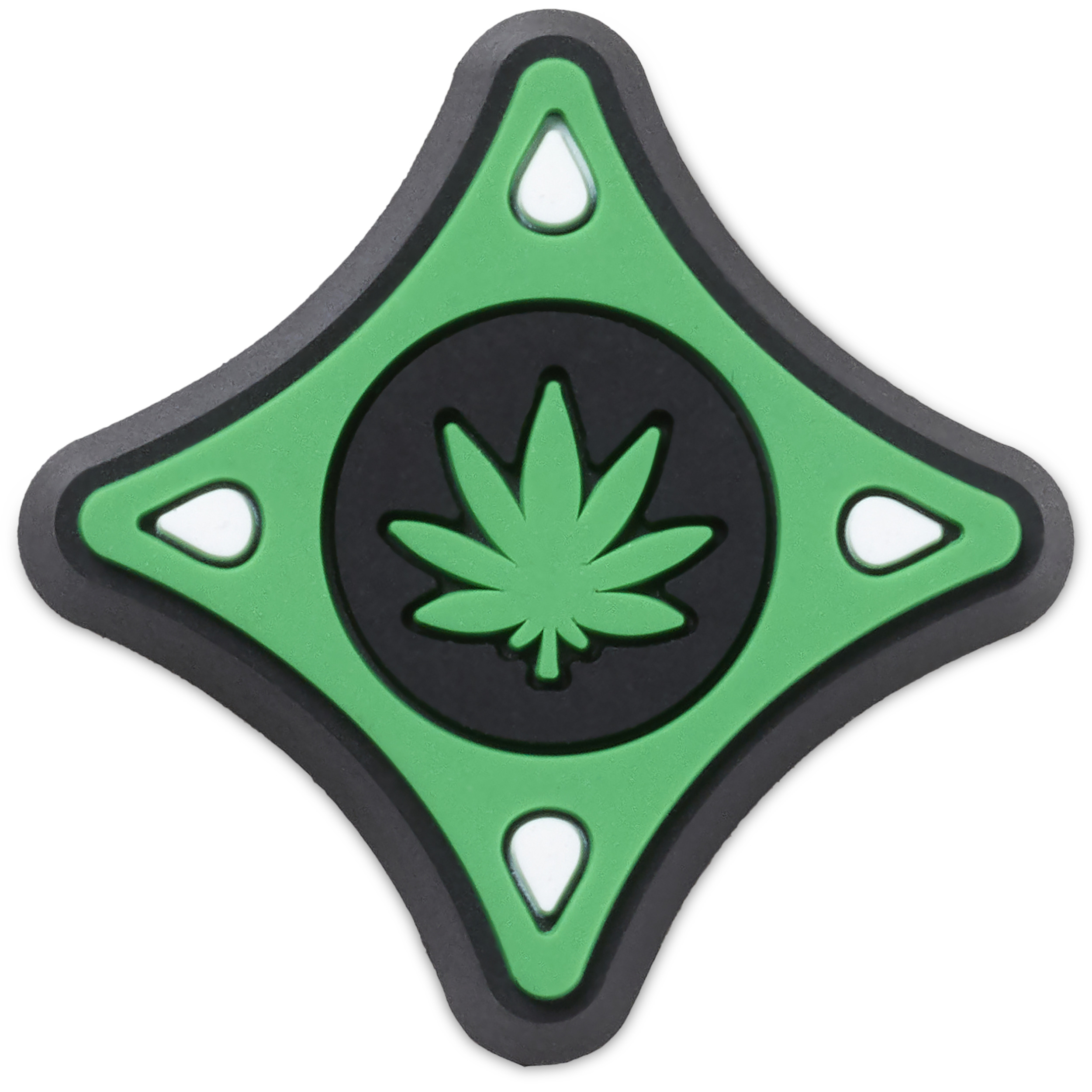 0196265405336 - Jibbitz Hemp Leaf Paisley