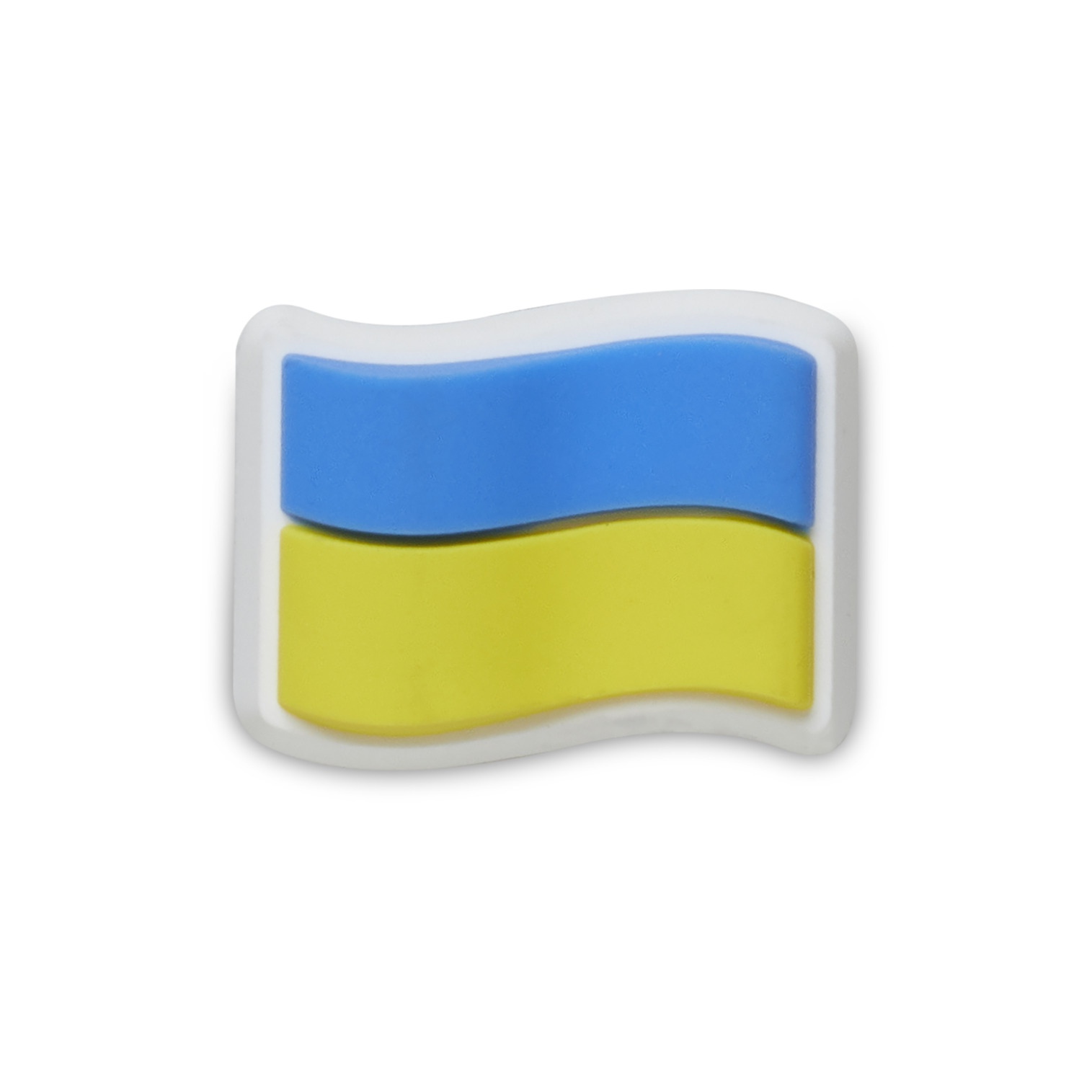 0196265405558 - Jibbitz Ukraine Flag 0196265405558 - Jibbitz Ukraine Flag