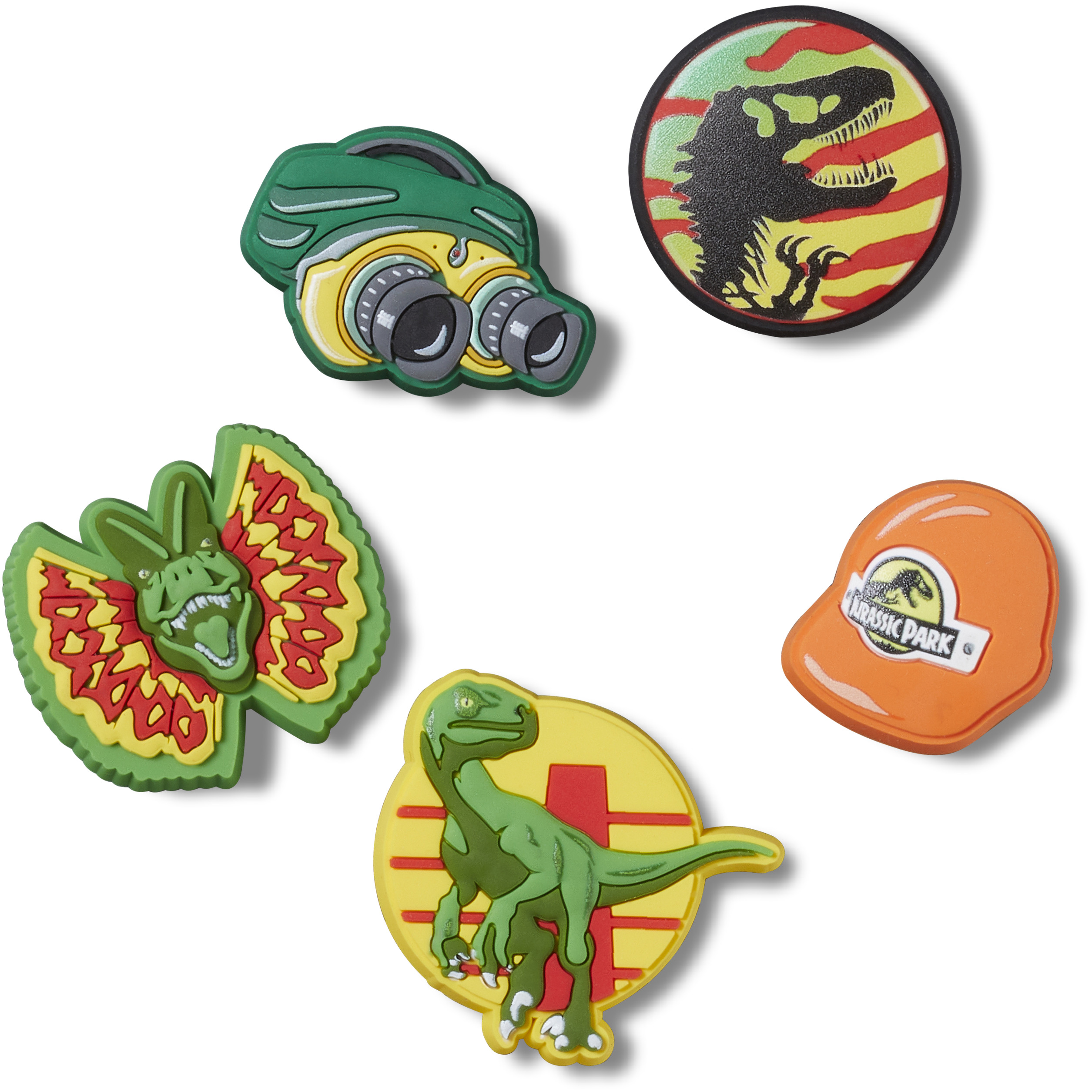 0196265422388 - Jibbitz Jurassic Park (x5) 0196265422388 - Jibbitz Jurassic Park (x5)