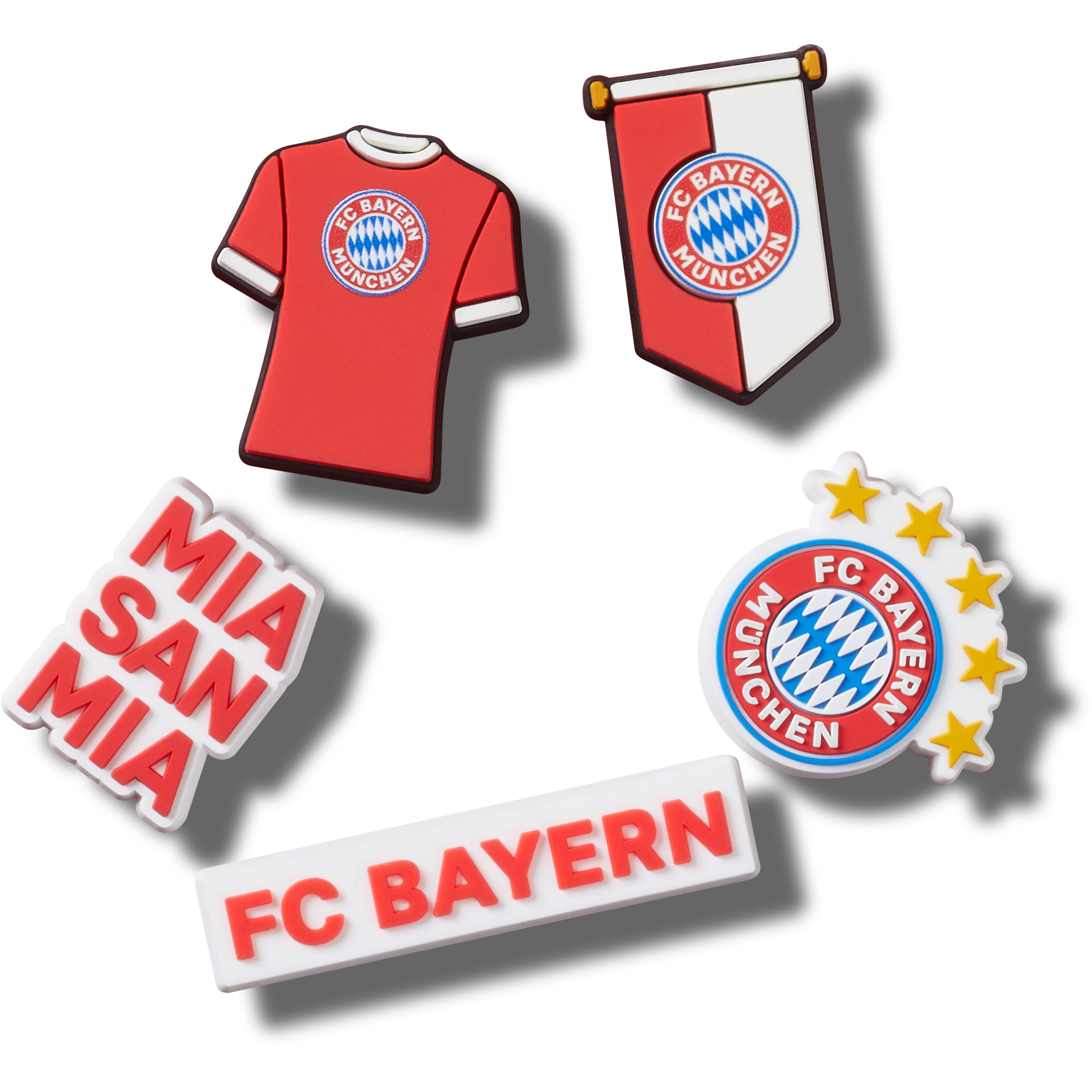 0196265628964 - Jibbitz Bayern FC (x5)