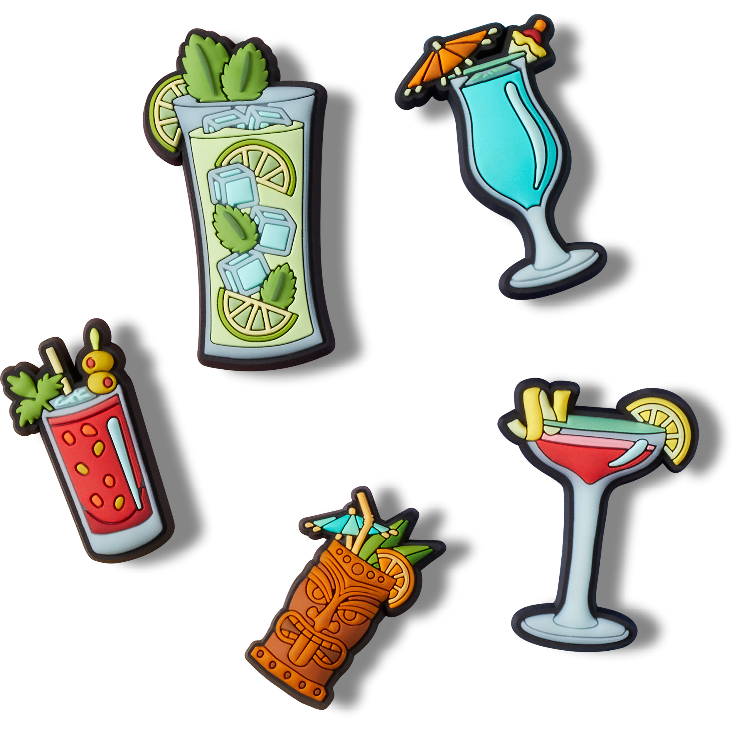 0196265643974 - Jibbitz Summer Bevs (x5)