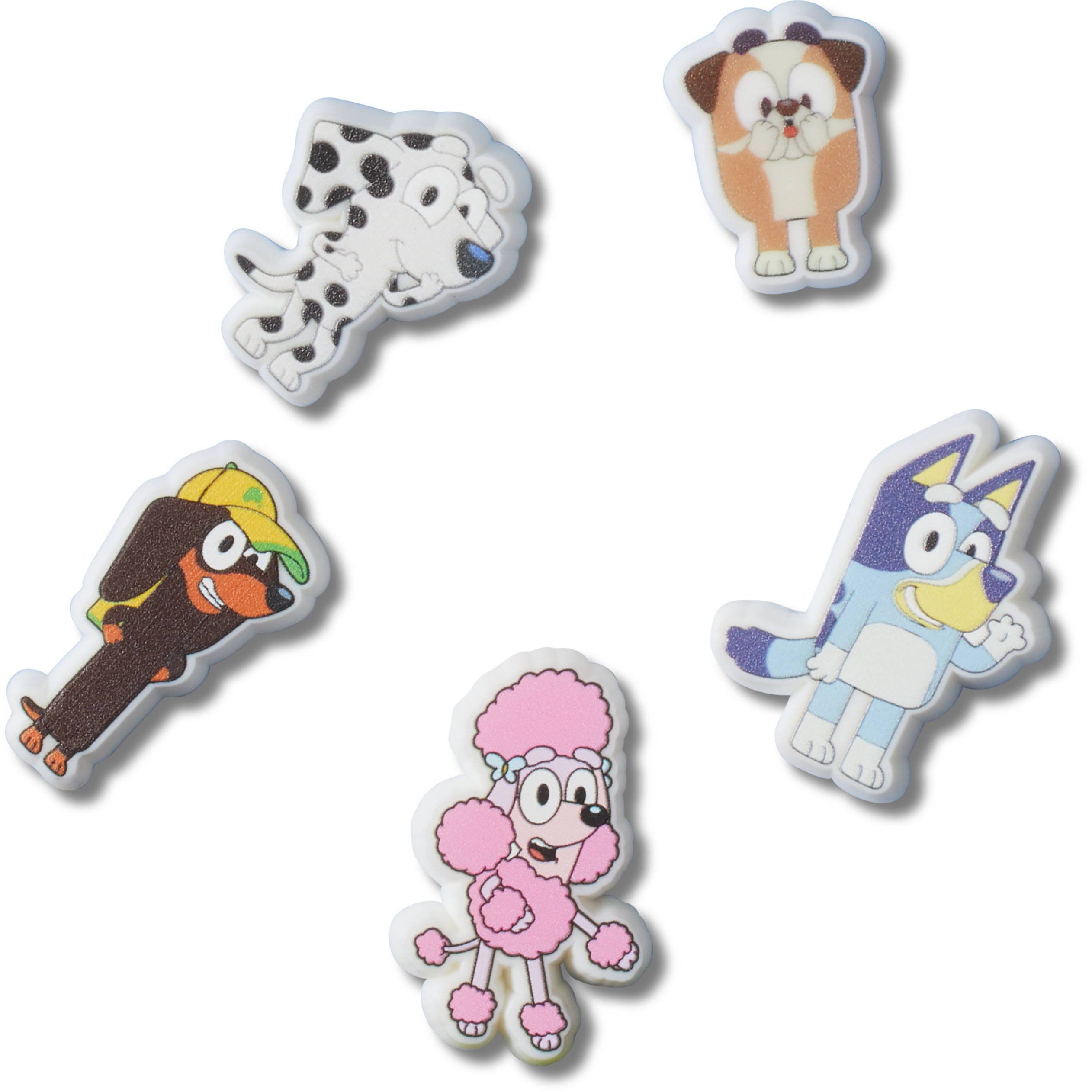 0196265891405 - Jibbitz Bluey (x5) 0196265891405 - Jibbitz Bluey (x5)