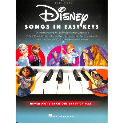 0196288136804 - Disney songs in easy keys