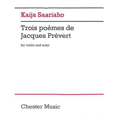 0196288188476 - 3 poemes de Jacques Prevert