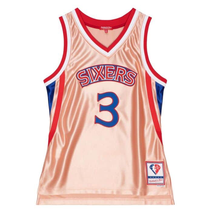 0196294019955 - nba trikot frauen Philadelphia 76ers Allen Iverson