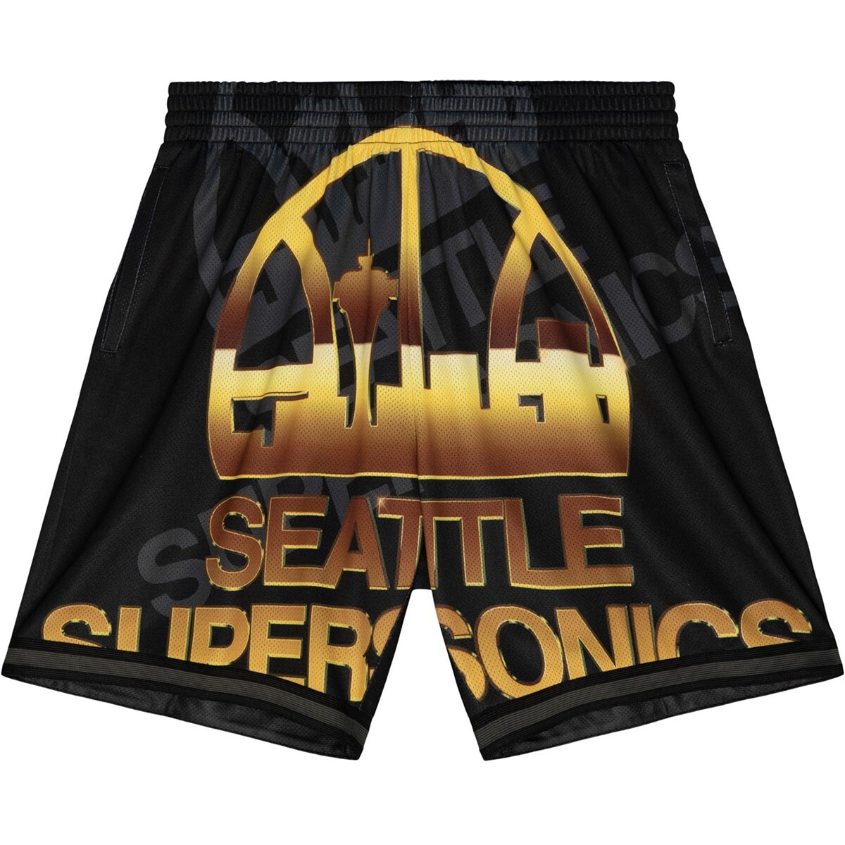 0196294026779 - Shorts Seattle Supersonics NBA Big Face 40 Fashion