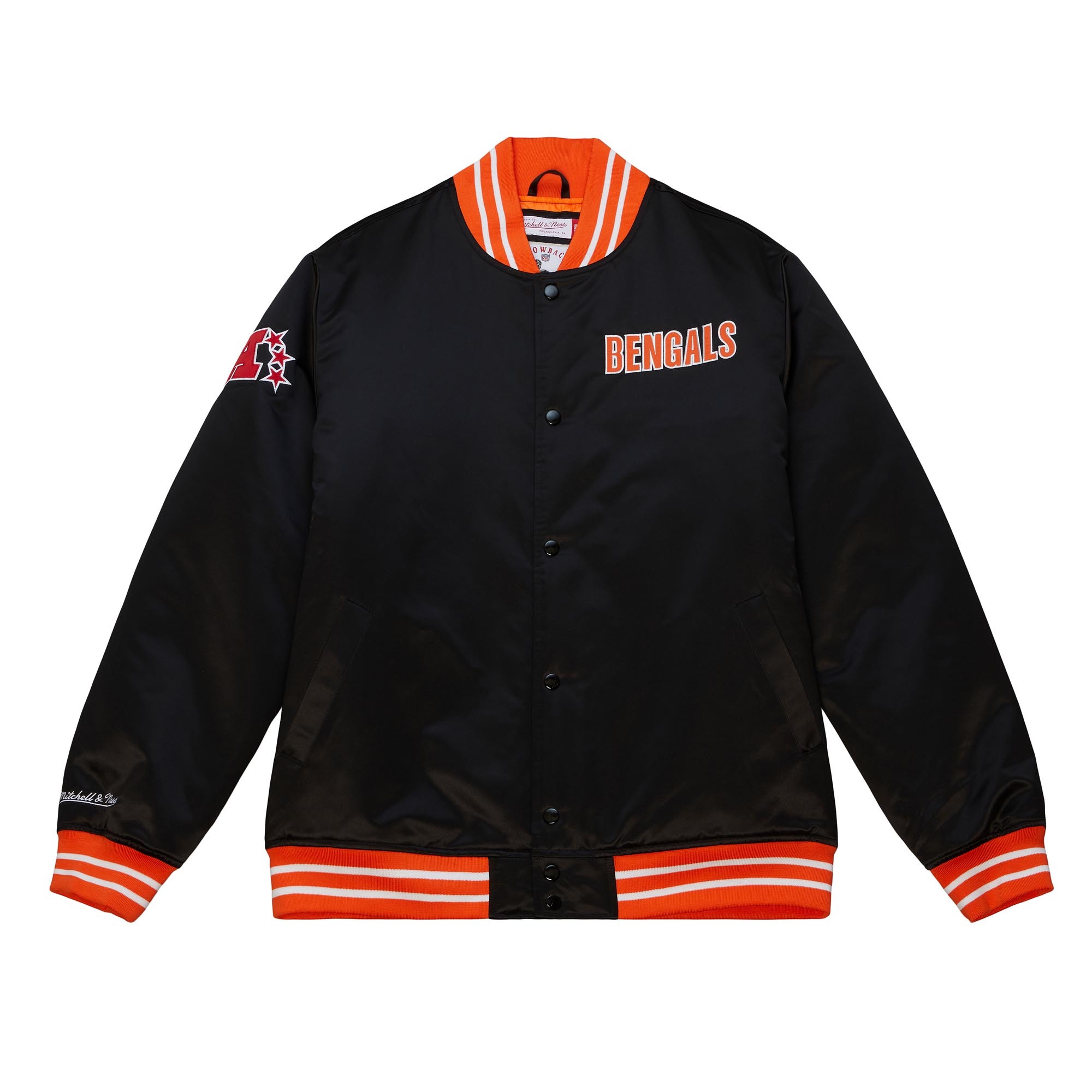 0196294121801 - Jacke aus dickem Satin Cincinnati Bengals