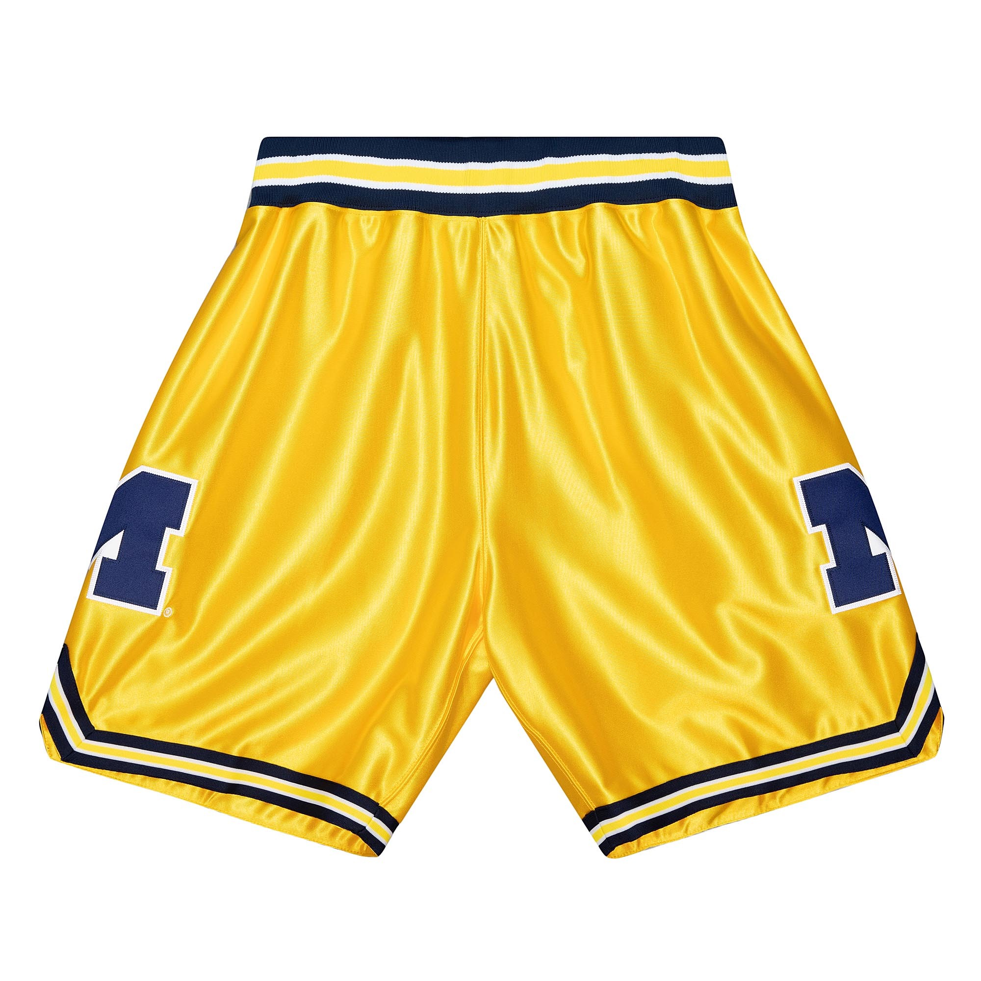 0196294172865 - Shorts Michigan Wolverines NCAA Maize 1991