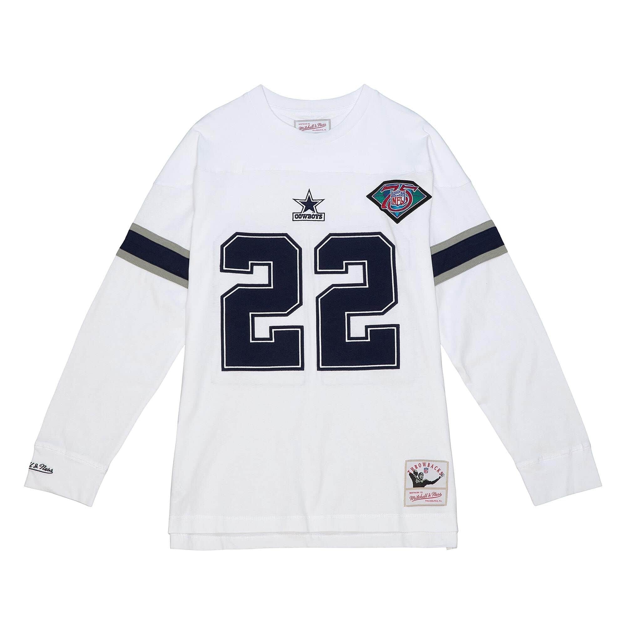 0196294312698 - T-Shirt mit langen Ärmeln Dallas Cowboys NFL N&N 1994 Emmitt Smith