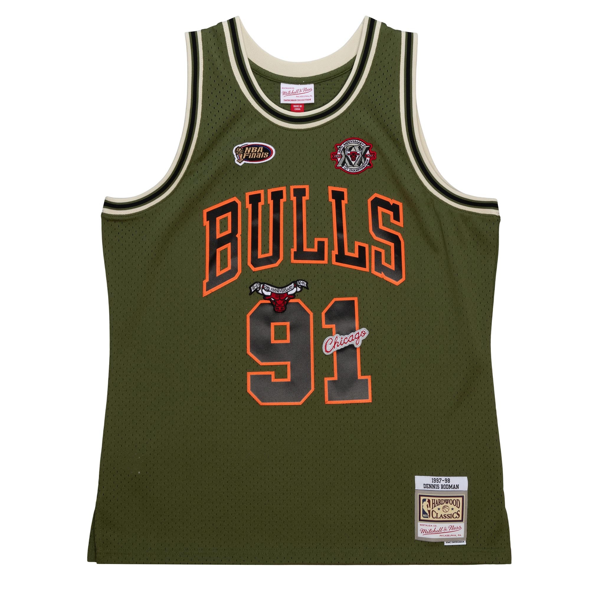 0196294386071 - nba trikot Chicago Bulls Dennis Rodman