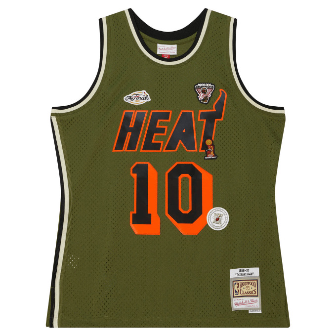 0196294386439 - Trikot Miami Heat NBA Flight Swingman 1996 Tim Hardaway