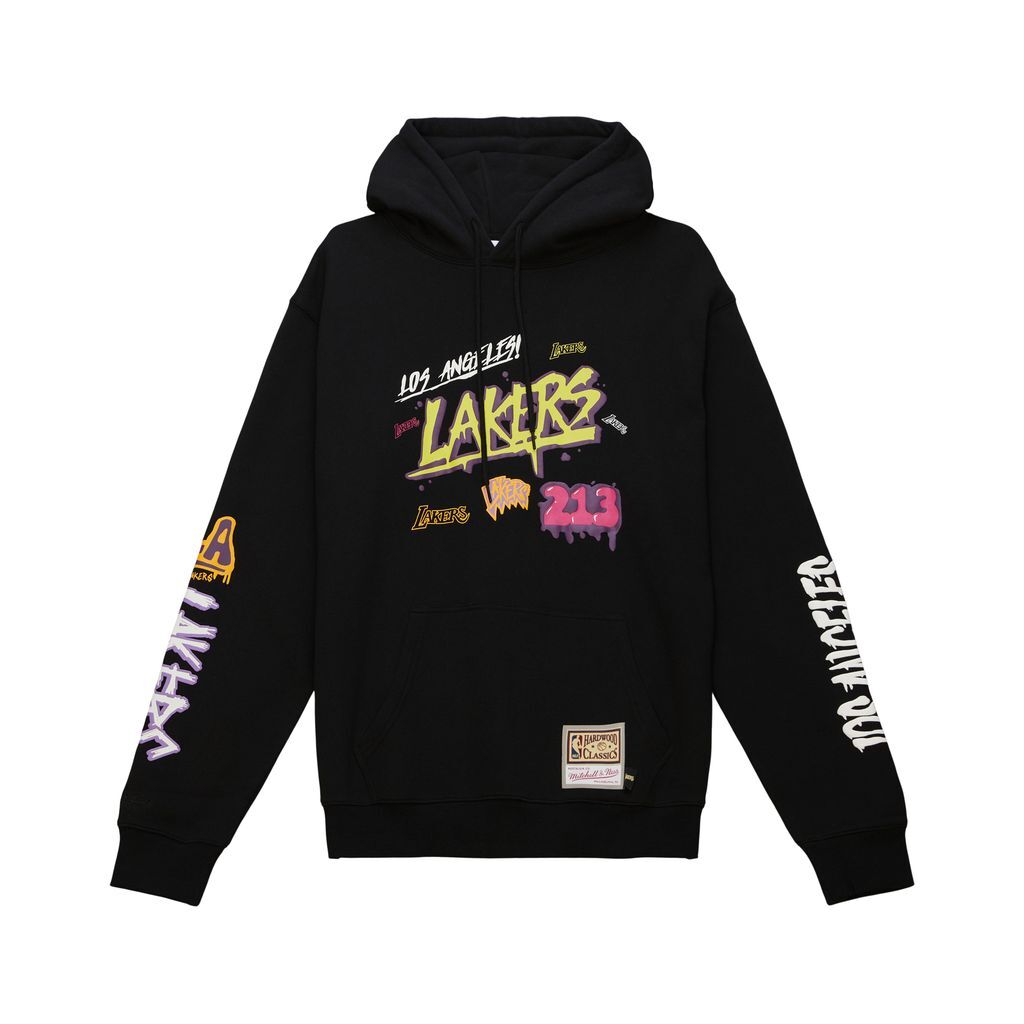 0196294488652 - Kapuzen-Sweatshirt mit Slap-Sticker Los Angeles Lakers