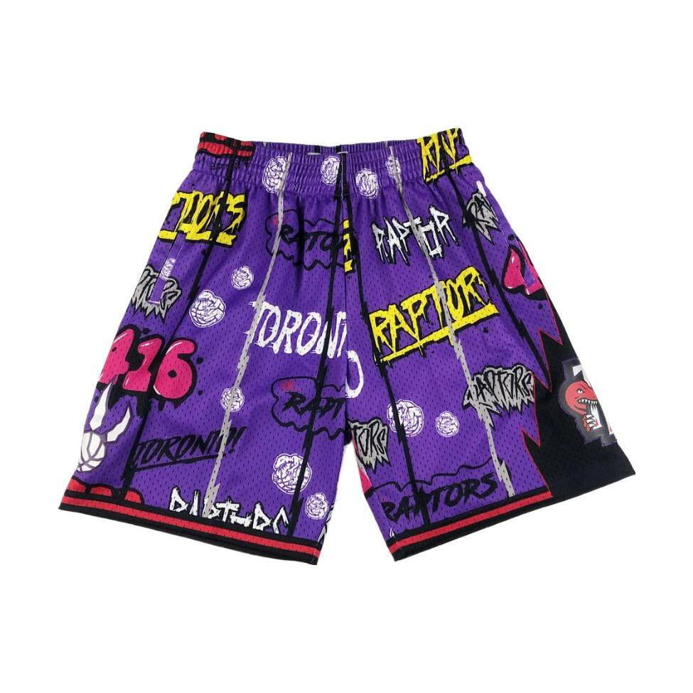 0196294492192 - Shorts Toronto Raptors NBA Slap Sticker Swingman 1998