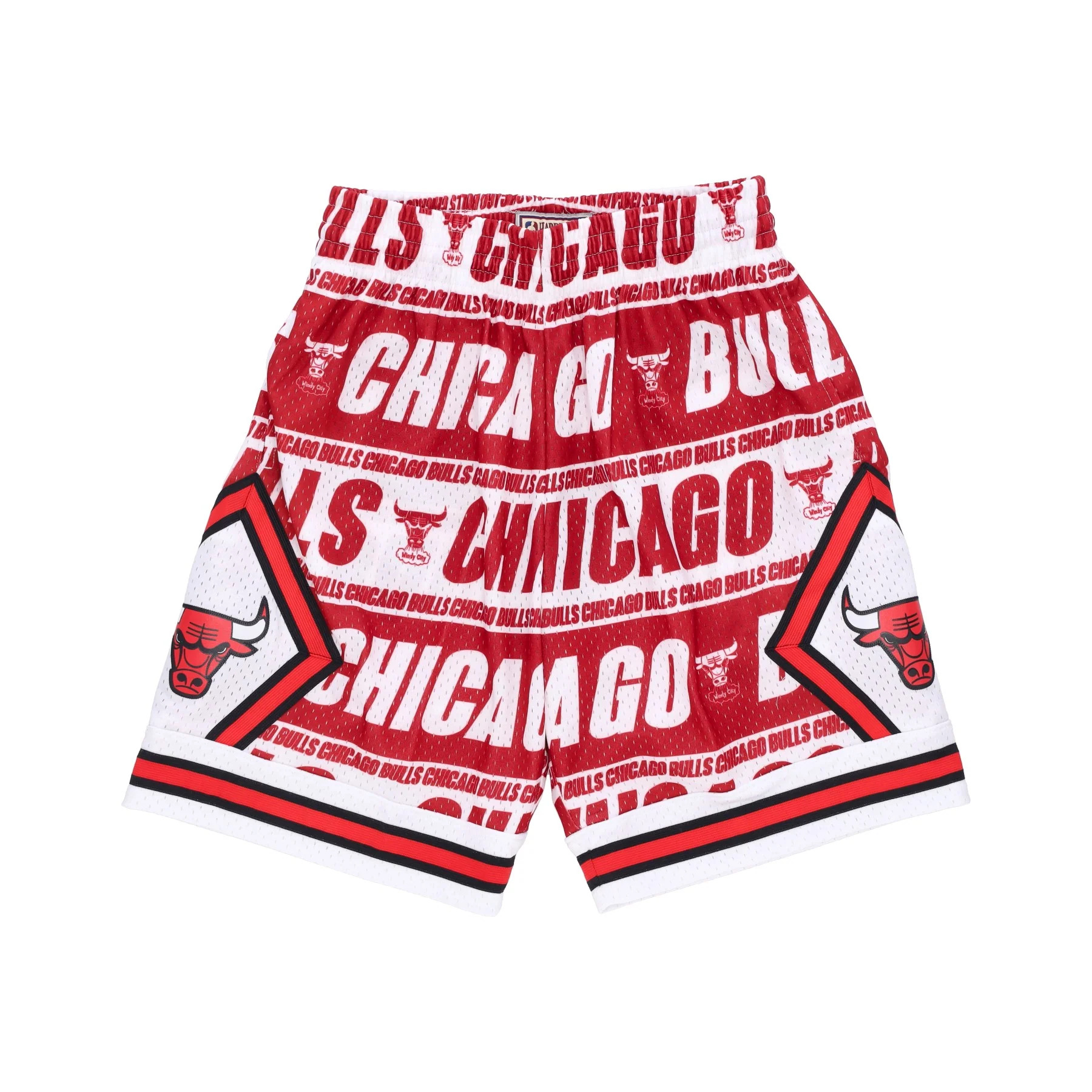 0196294492253 - Shorts Chicago Bulls NBA Teamwrap Swingman 1997
