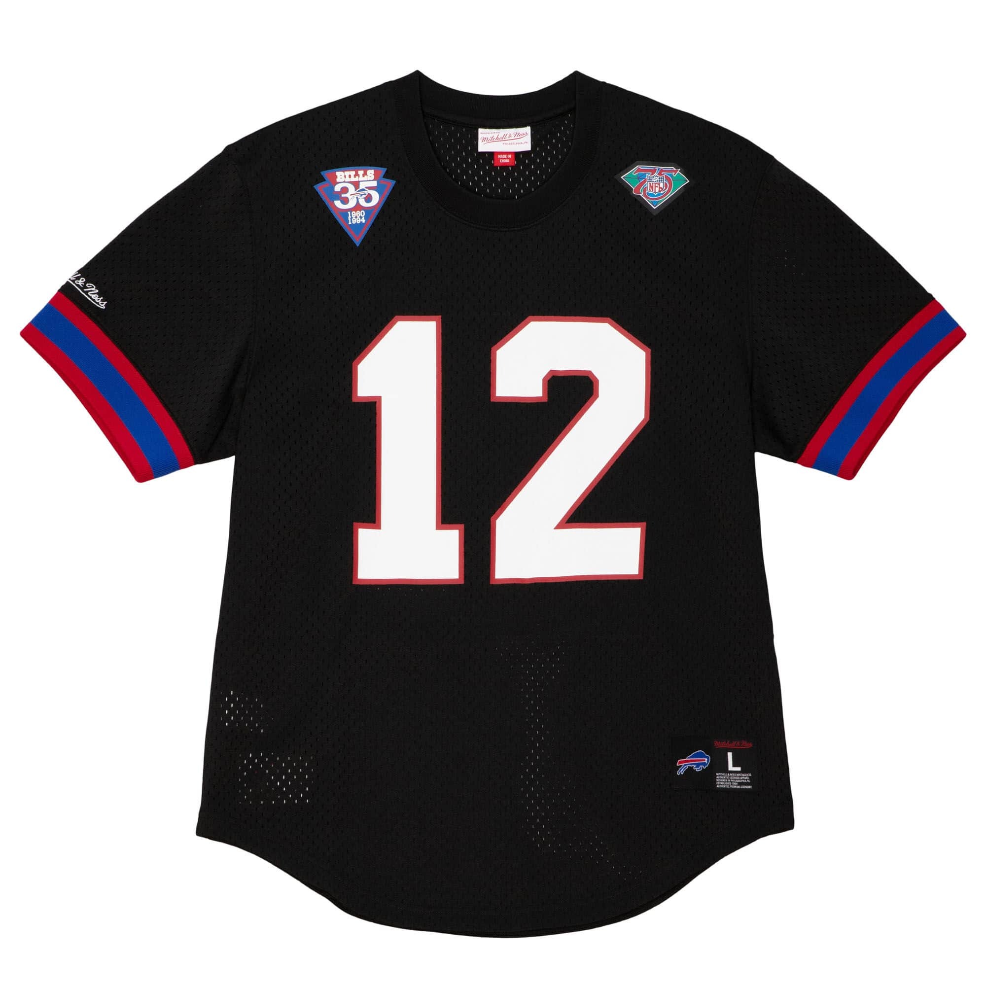 0196294556894 - Trikot mit Rundhalsausschnitt Buffalo Bills NFL N&N 1994 Jim Kelly