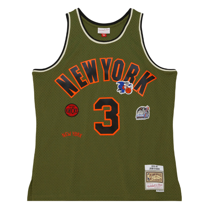 0196294671481 - Trikot New York Knicks NBA Flight Swingman 1996 John Starks