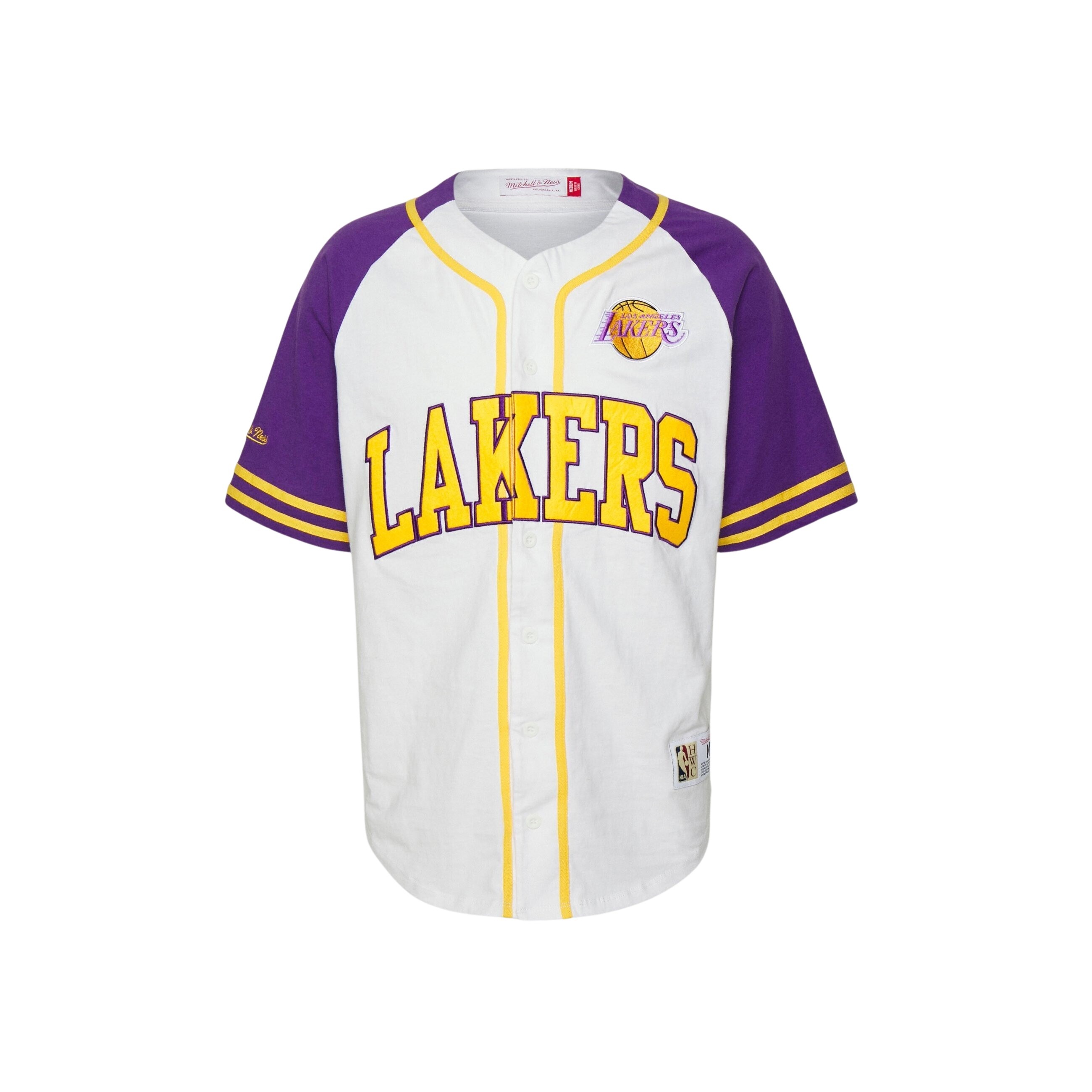 0196294928660 - Trikot Los Angeles Lakers Practice Day Button Front