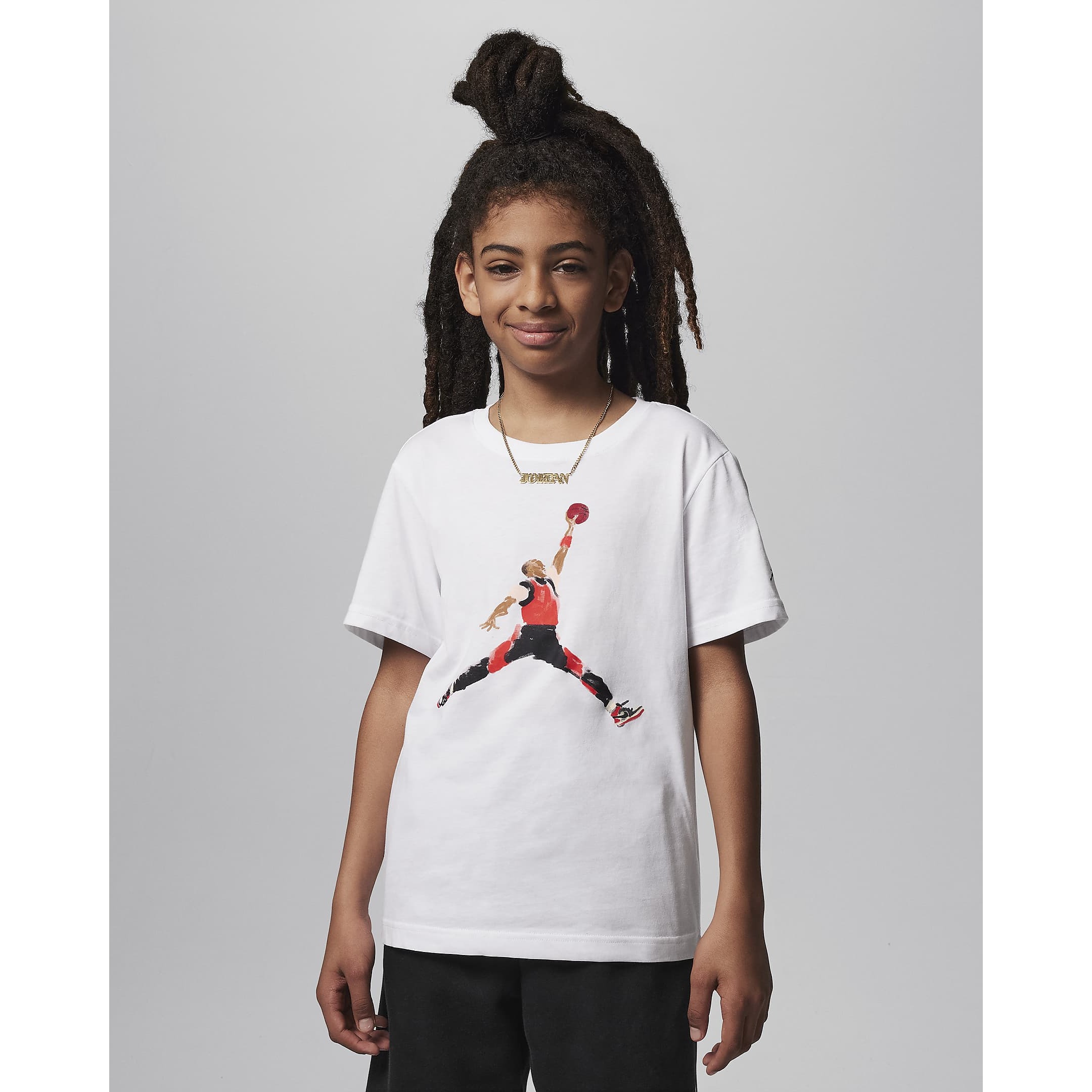 0196327891886 - Kinder T-Shirt Watercolor Jumpman