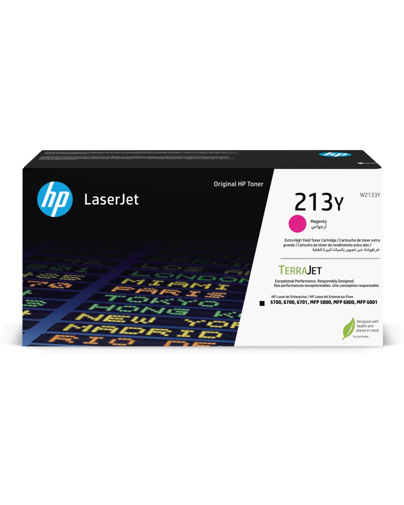 0196337061552 - 213Y - Besonders hohe Ergiebigkeit - Magenta - original - LaserJet - Tonerpatrone (W2133Y)