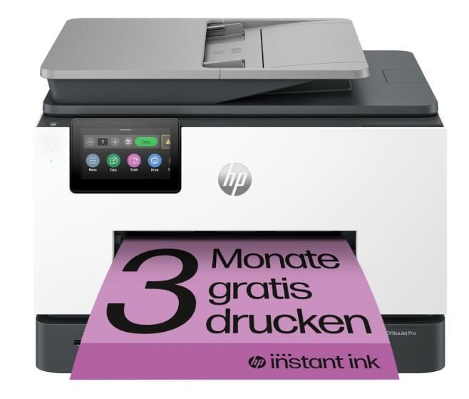 0196337284982 - Officejet Pro 9132e All-in-One Tintenstrahl-Multifunktionsdrucker A4 Drucker Scanner Kopierer Fax ADF Bluetooth® Duplex Instant Ink LAN USB WLAN