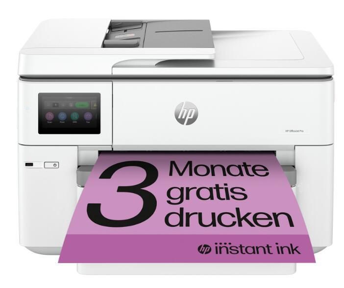 0196337487932 - Officejet Pro 9730e Wide Format All-in-One Tintenstrahl-Multifunktionsdrucker A3 Drucker Scanner Kopierer ADF WLAN USB LAN Instant Ink Duplex