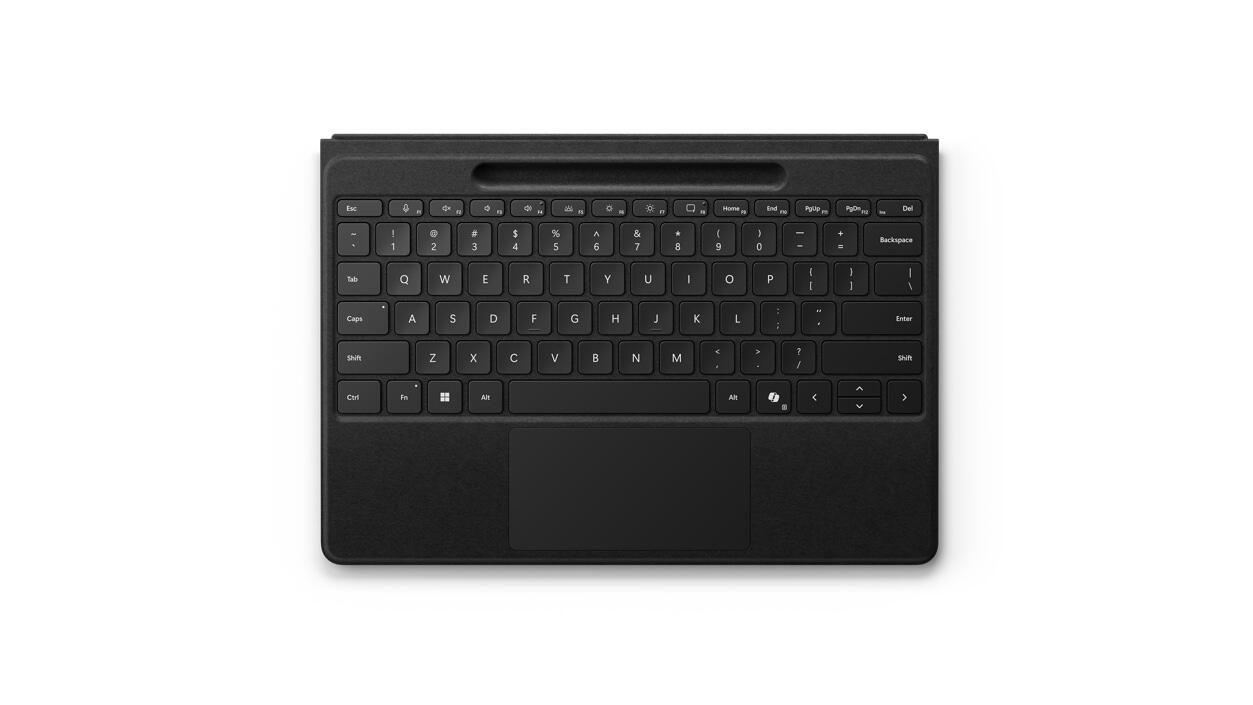 0196388335831 - Surface Pro Type Cover Flex AT DE Black