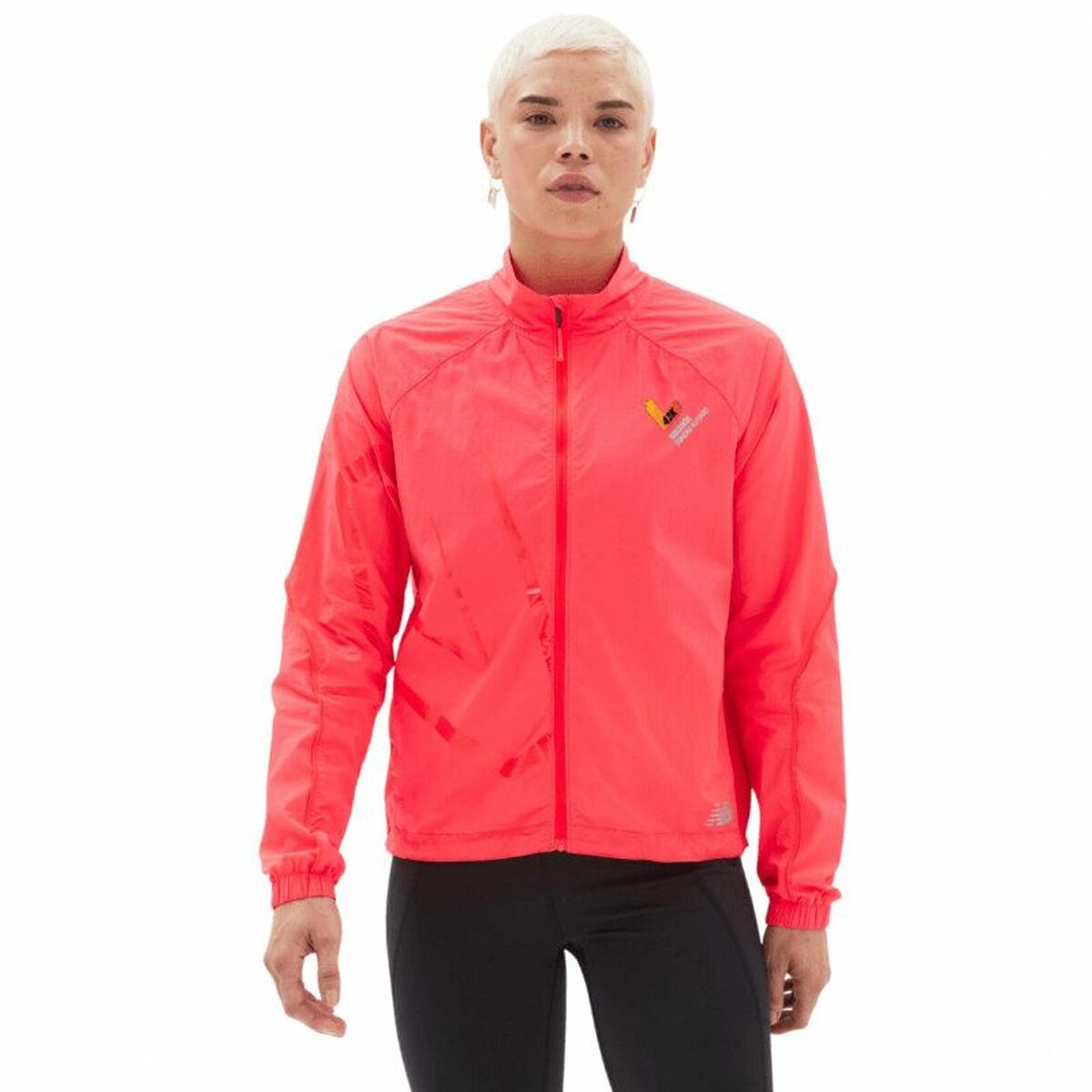 0196432166381 - Sportjacke für Frauen  Printed Impact Run Orange