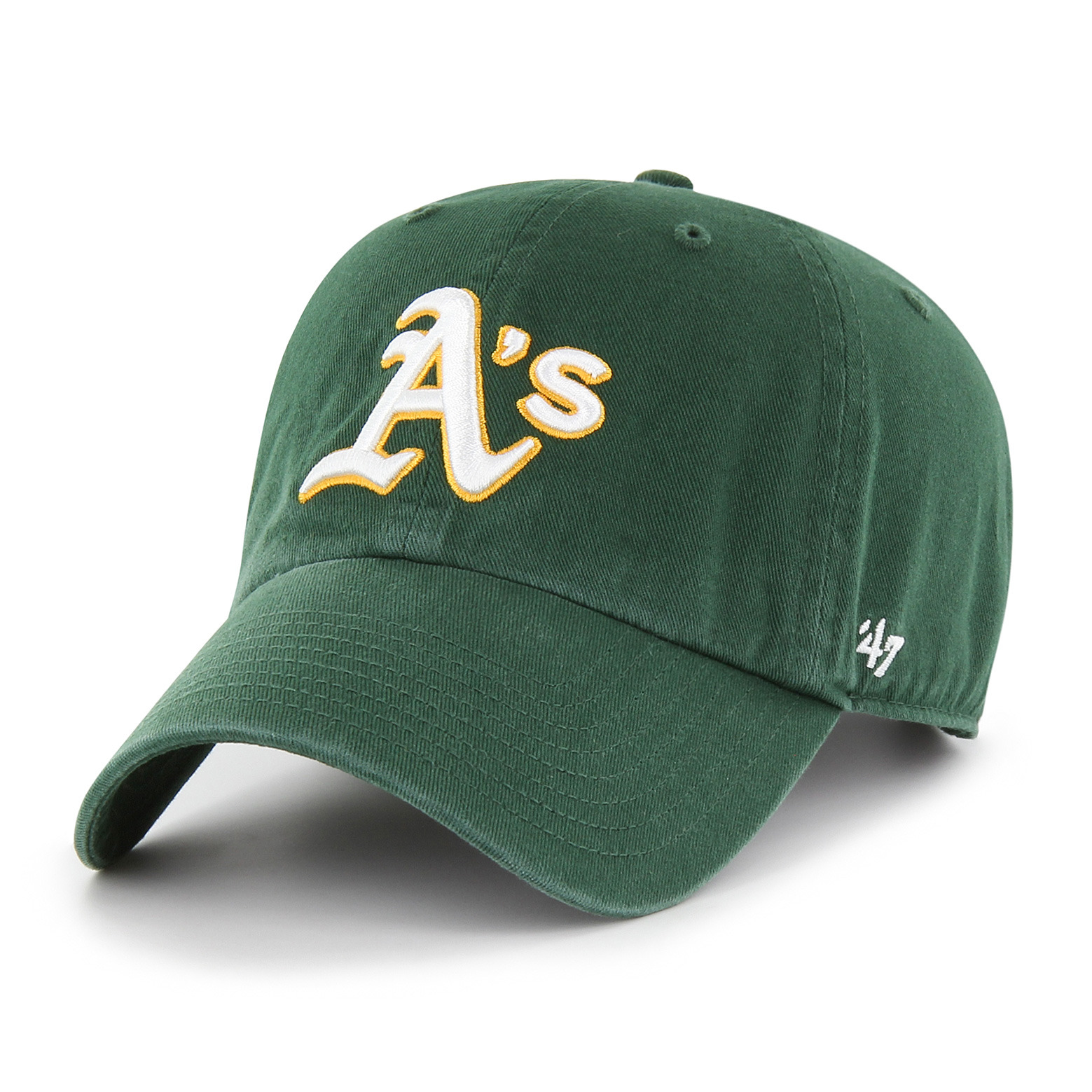 0196505119177 - Casquette de baseball Oakland Athletics MLB Clean Up Dark