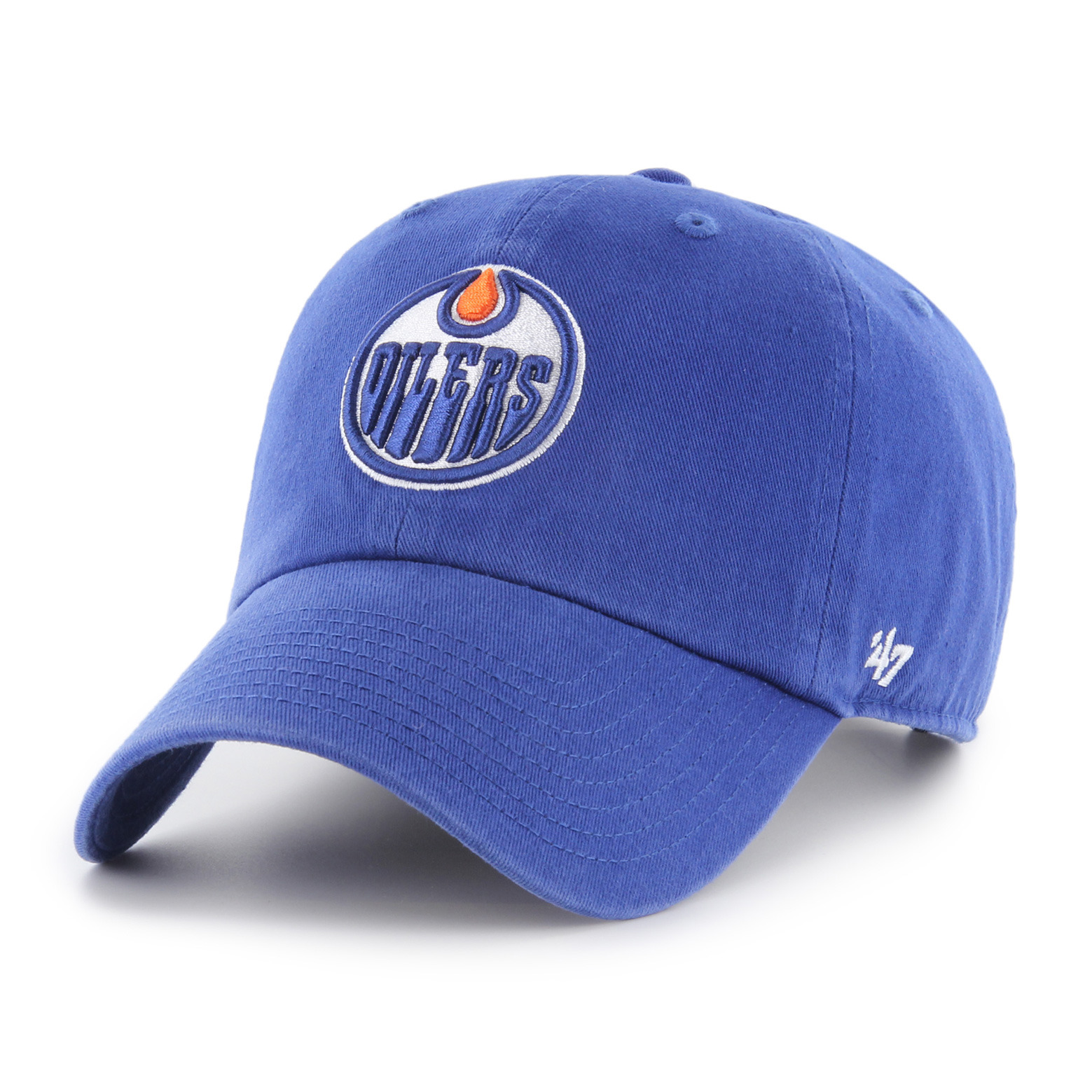 0196505799522 - Edmonton Oilers Baseballkappe NHL Clean Up