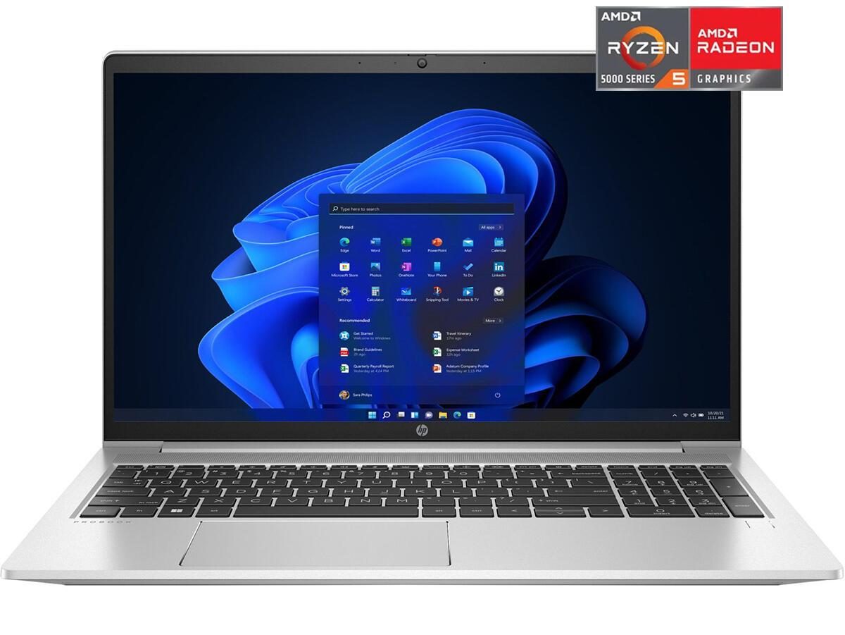 0196548459988 - Notebook ProBook 455 396 cm (156 Zoll) Full HD AMD Ryzen 5 5625U 16 GB RAM 512 GB Flash 512 GB SSD AMD Radeon Graphics Win 11 Pro Silber 5Y3P4EA#ABD