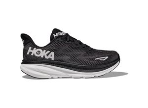 0196565172426 - HOKA Clifton 9 Laufschuhe Herren in black-white